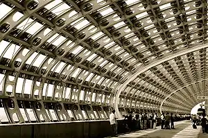 Interior of the Canton Fair Complex in Pazhou, 2006