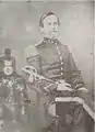 Capt. Daniel Dodson of the Petersburg Riflemen, dress uniform circa 1861.