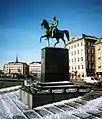 Charles XIV John in Stockholm, by Bengt Erland Fogelberg, 1854