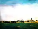 The Lake. Tempera on paper. 180 x 143&nbsp;cm., collection of the government of Zulia