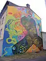 Mural, Holmgatan, Kronholmen, Härnösand