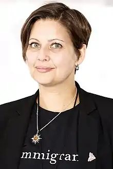 de Robertis at the 2019 Texas Book Festival