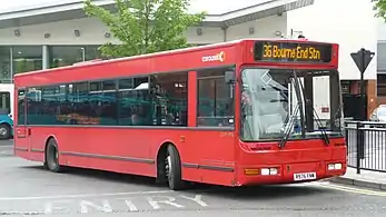 Carousel Buses Plaxton Prestige, in High Wycombe, Buckinghamshire.