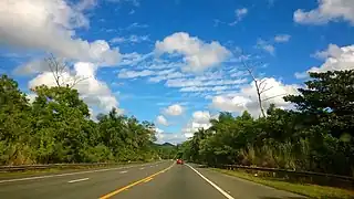 Puerto Rico Highway 142 north in Río Lajas, Toa Alta