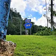Puerto Rico Highway 149 in Manatí