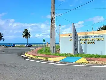Puerto Rico Highway 870 in Palo Seco