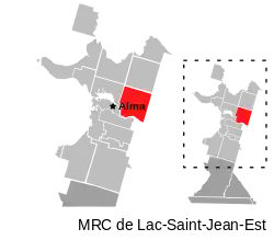 Location of Saint-Nazaire