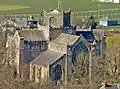Priory exterior from the east