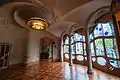 Saloon noble floor of Casa Batlló