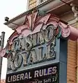 Original Casino Royale sign