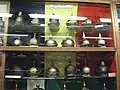 Helmets from the Grand Duchy of Mecklenburg-Schwerin.