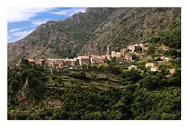 A general view of Castellare-di-Mercurio