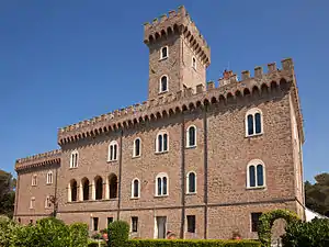 View of Castello Pasquini
