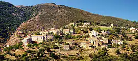A panorama of the village