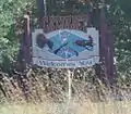 Welcome sign