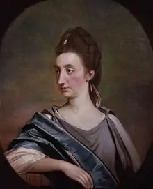 Portrait of Catharine Macaulay, an English historian.