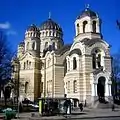 Nativity Cathedral on the Brīvības boulevard 23, Riga. (1876 - 1884)