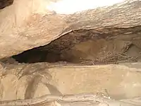 Cave on the route of parikrama, which provides shelter to pilgrims