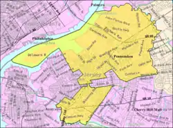 Census Bureau map of Pennsauken Township, New Jersey
Interactive map of Pennsauken, New Jersey