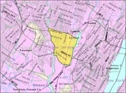 Census Bureau map of Ridgefield Park, New Jersey