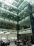 View of the library