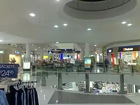 Inside Colonnades.