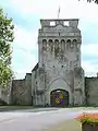 The exterior of the gatehouse