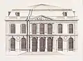 Garden façade, c.1699, Bullet