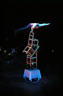 chair balancing act