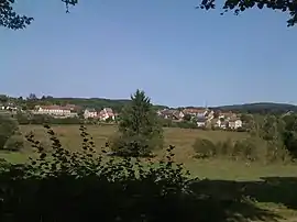 A general view of La Chapelle-Taillefert