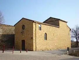 The chapel of Saint-Pierre, in Moiré