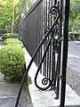 St. Peter's Churchyard fence design by Werner