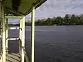 A view from Tom's Cabin showing a neighboring cabin