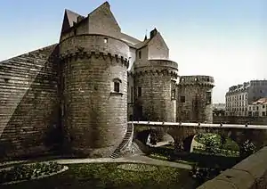 Castle of the Dukes of Brittany in Nantes