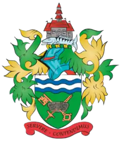 The Chertsey Town club crest