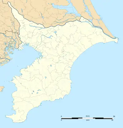 Funabashi Station is located in Chiba Prefecture