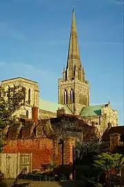 Chichester Cathedral spire&nbsp; &nbsp; &nbsp;