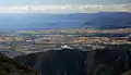 View of Lake Biwa and Chikubu Island