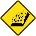 Watch for falling rocks