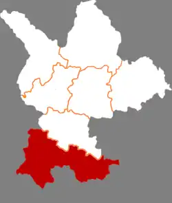 Min County in Dingxi