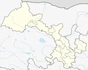 Dingxi is located in Gansu