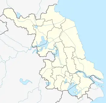 Suzhou is located in Jiangsu