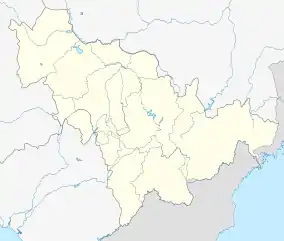 Wangqing is located in Jilin