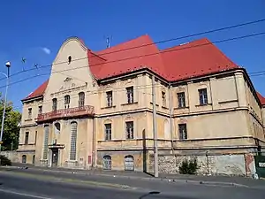 Old poorhouse building
