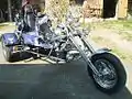 Custom chopper trike