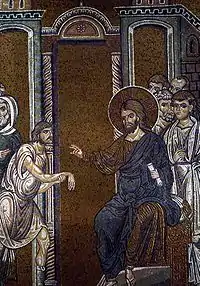 The man with a withered hand