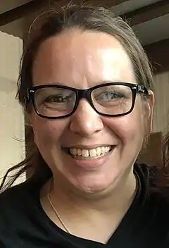 Chef Christina Wilson in July 2021 at Gordon Ramsay Hell's Kitchen in Caesars Palace Las Vegas