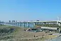 The nearby Shahu bridge
