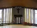Interior, 2009, looking east (blue glass window blocked outside)