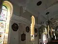 Left side interior